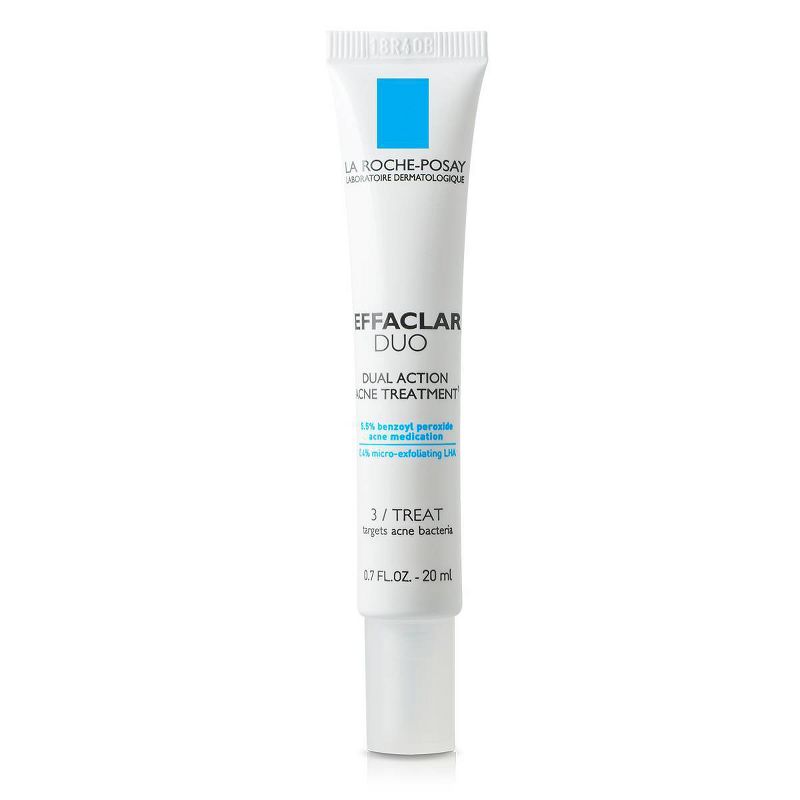 La Roche Posay Effaclar Duo Dual Action Acne Treatment with Benzoyl Peroxide - 0.7 fl oz, 1 of 10