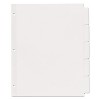 Avery Print & Apply Clear Label Dividers w/White Tabs 5-Tab Letter 5 Sets 11492 - 3 of 4