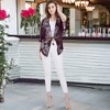 Anna-Kaci Women's Short Embroidered Lace Duster Crop Cardigan - 4 of 4