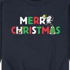 Men's - Peanuts - Snoopy and Woodstock Merry Christmas Graphic Fleece Sweatshirt - 2 of 4