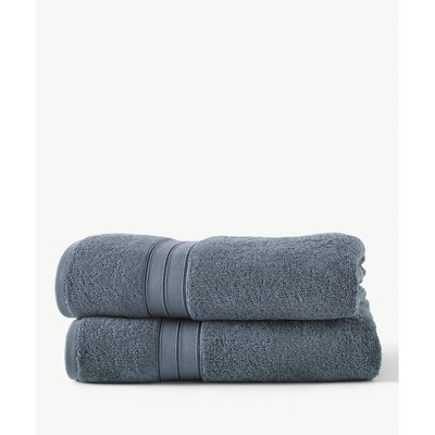 Standard Textile - Plush Towels (Lynova), Sea, Bath Sheet, Blue