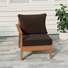 WestinTrends  Avalon Outdoor Patio HDPE Left Arm Facing Sectional Corner Club Chair with Patio Cushions - 2 of 4