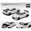 Nissan GT-R (R35) RHD (Right Hand Drive) White "Advan Racing GT" Limited Edition to 960 pieces 1/64 Diecast Model Car by Era Car - 2 of 3