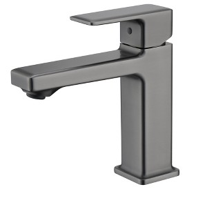 PAGED Single Hole Bathroom Faucet, Laundry Vanity Sink Faucet with Two Hoses, Faucet for Bathroom - 1 of 4