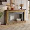 Tribesigns Long Console Table, 2-Tier Wooden Sofa Table - 2 of 4