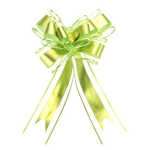 Unique Bargains Bright Large Pull Bow Gift Wrapping Organza Ribbon 20 Pcs - 1 of 4
