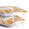 Deny Designs Standard Iveta Abolina Retro Florals 70s Cream Pillow Shams - 3 of 3