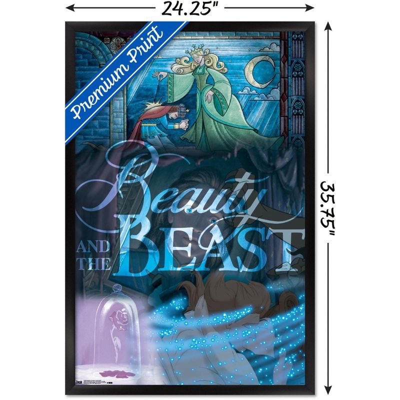 Trends International Disney Beauty And The Beast - Enchanted Framed Wall Poster Prints, 3 of 7