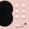 Nipskin Bare it All Black Edition Plus Reusable Round Silicone Nipple Covers - 4 of 4