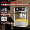 Hachikiko 30 Oz Commercial Tabletop Popcorn Machine,1600W, 3-Switch Control, Vintage Movie Theater Style - 3 of 4