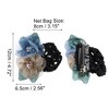 Unique Bargains Women's Fashion Hair Net Bag 4.72"x2.56"x1.38" 2 Pcs - 2 of 4