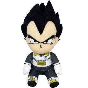 GREAT EASTERN ENTERTAINMENT CO DRAGON BALL SUPER- VEGETA 01 SITTING POSE PLUSH 7"H - 1 of 2