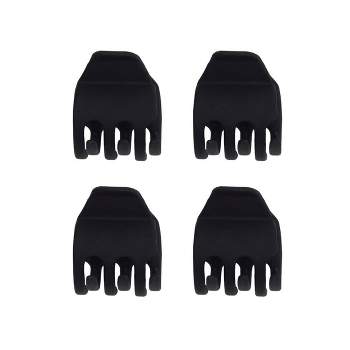 Kitsch Eco-Friendly Mini Claw Clips 4pc set - Black