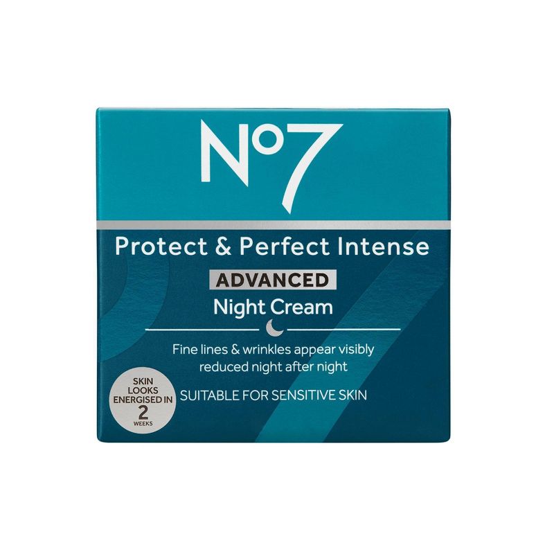 No7 Protect &#38; Perfect Intense Advanced Moisturizing Night Cream - 1.69 fl oz, 4 of 10