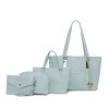 MKF Collection Arya Signature Vegan Leather Tote Bag for Women Versatile Handbag Purse by Mia K - 2 of 4