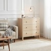 3/5 Drawer Dresser for Bedroom,Dresser Chest of Drawers with Handles, Nightstand with for Bedroom - 2 of 4