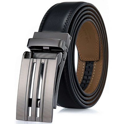 Men's Panel Striped Ratchet Belt : Target