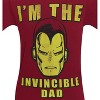 Mens Iron Man I'm The Invincible Dad T-Shirt - Small - 2 of 4