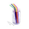 Norpro Silicone Reusable Color Changing Straws with Cleaning Brush, Set of 6 - 4 of 4