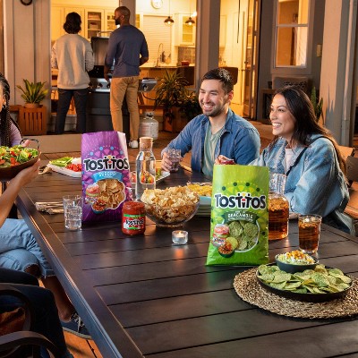 Tostitos Tortilla Chips Hint of Queso Bite Size Rounds - 11oz