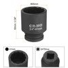 Unique Bargains 40CR Metric High Torque 3/4 Inch Driver Wrench 12 Point Impact Socket - 2 of 4
