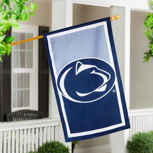 Evergreen Flag, DS New Burlap, Reg, Pennsylvania State University - 1 of 4