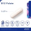 Pure Encapsulations B12 Folate - Supports Nerves, Energy Metabolism & Cognitive Support* - With Vitamin B Folate as Metafolin - 3 of 4