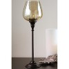 Northlight 16.25" Decorative Large Golden Luster Brown Stemmed Votive Candle Holder - 4 of 4