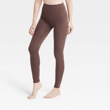 Women's Brushed Sculpt High-rise Pocketed Leggings 28 - All In Motion™  Black 2x : Target