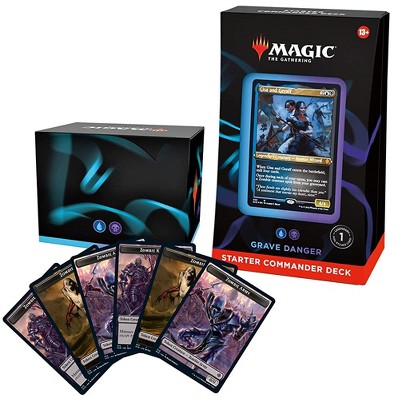 Magic The Gathering Magic: The Gathering Starter Commander Deck – Grave Danger (Blue-Black)