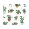 Hudson Baby Cotton Rich Flannel Receiving Blankets, Plants, One Size - 3 of 4