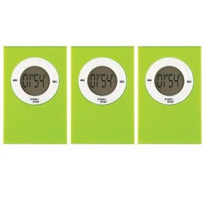 Teacher Created Resources® Magnetic Digital Timer, Lime, Pack of 3 - 1 of 2