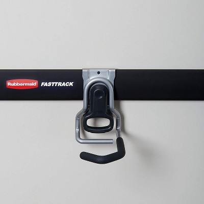 Heavy Duty Black and Silver Vertical Bike Rack Wall Mount