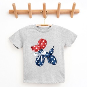 The Juniper Shop 4th Of July Balloon Dog Youth Short Sleeve Tee - 1 of 4