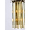 Elegant Lighting Sydney Collection Wall Sconce D:8in H:14in E:5in Lt:2 Matte Black Finish (Royal Cut Crystals) - 4 of 4