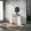 SEVOBAL Bathroom Vanities 48 Inch Freestanding Bathroom Vanity With Ceramic Sink Soft Close Doors for Bathroom, Beige, 47.6"*18.31"*34.25" - 4 of 4