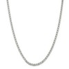 Black Bow Jewelry 3.75mm, Sterling Silver, Flat Anchor Chain Necklace - image 3 of 4