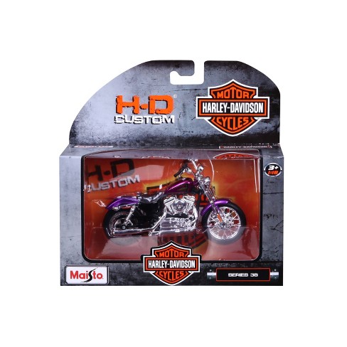 Maisto 1:18 Scale Motorcycles, 4 pk.