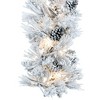 Vickerman Flocked Atka Artificial Christmas Garland - image 2 of 4