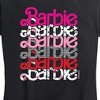 Women's - Barbie - Stacked Barbie Vday Short Sleeve Graphic T-Shirt - 2 of 4