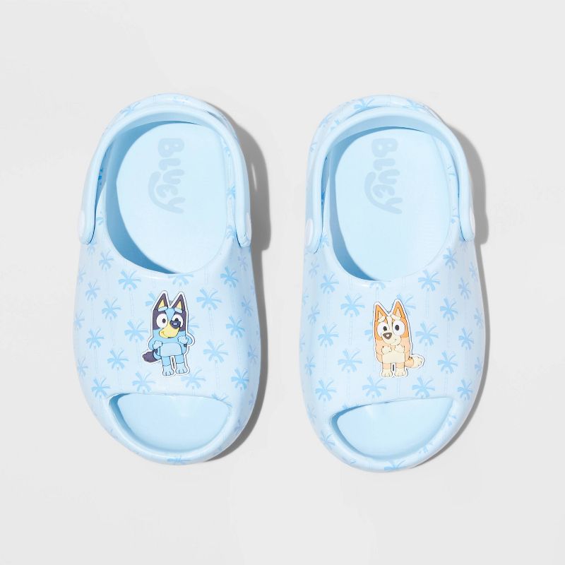 Toddler Bluey Comfort Slide Sandals - Blue, 5 of 8
