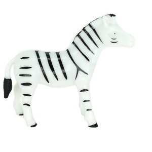 Collectible Wildlife Gifts | Zebra, Plastic Toy Animal, Kids Gift, Realistic Figure, Educational Model, Replica, Gift,         2 1/4 "    F762 B306 - 1 of 4