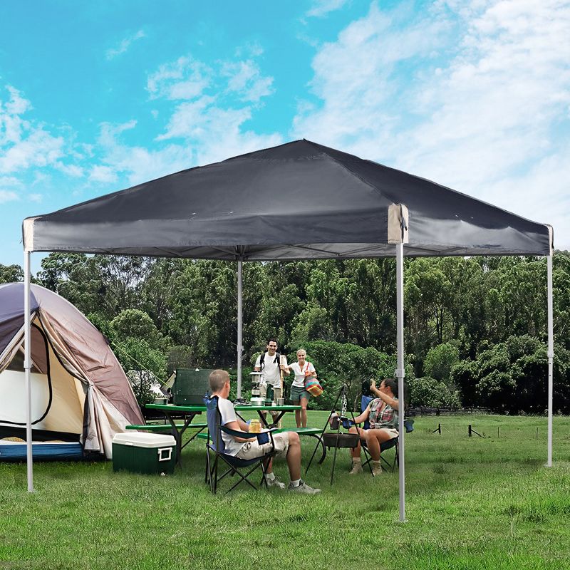 Aoodor Pop Up Canopy Tent with Roller Bag, Portable Instant Shade Canopy, 5 of 8