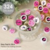Big Dot of Happiness We've Got Spirit - Cheerleading - Birthday Party or Cheerleader Party Small Round Candy Stickers - Party Favor Labels - 324 Count - 2 of 4