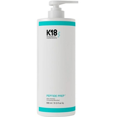 K18 Peptide Prep Color-safe Detox Shampoo (31.5 Oz Xxl Liter) K 18 ...