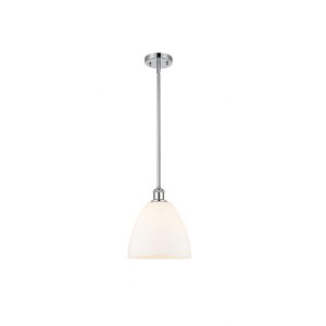 Bristol Glass - 1 Light Mini Pendant In Industrial Style-11.25 Inches Tall and 9 Inches Wide - 1 of 1