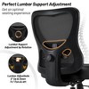 SKRAN Ergonomic Office Chair, High Back Computer Chair with 90-120° Tilt Lock and Wide Cushion, Adjustable Lumbar Support for Home Office - 4 of 4