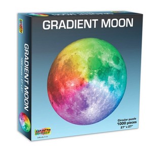 Mchezo Round Moon Jigsaw Puzzle: Gradient Moon, 1000-Piece - 1 of 4