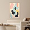 Art Remedy Melt my Bling Contemporary Shapes Abstract Wall Art Framed - 2 of 4