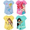 Disney Disney Princess Girls T-Shirt (Sets) Jasmine Ariel Tiana Snow White Belle Rapunzel Cinderella Mulan Aurora Moana Clothes - 2 of 4